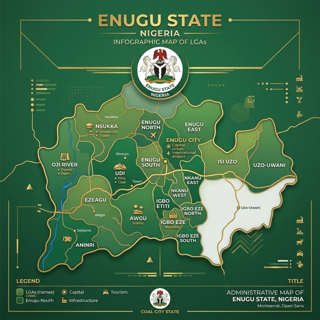 Enugu State Map